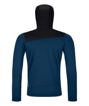 Fleecejacke mit Kapuze - 54202-deep ocean - Blau
