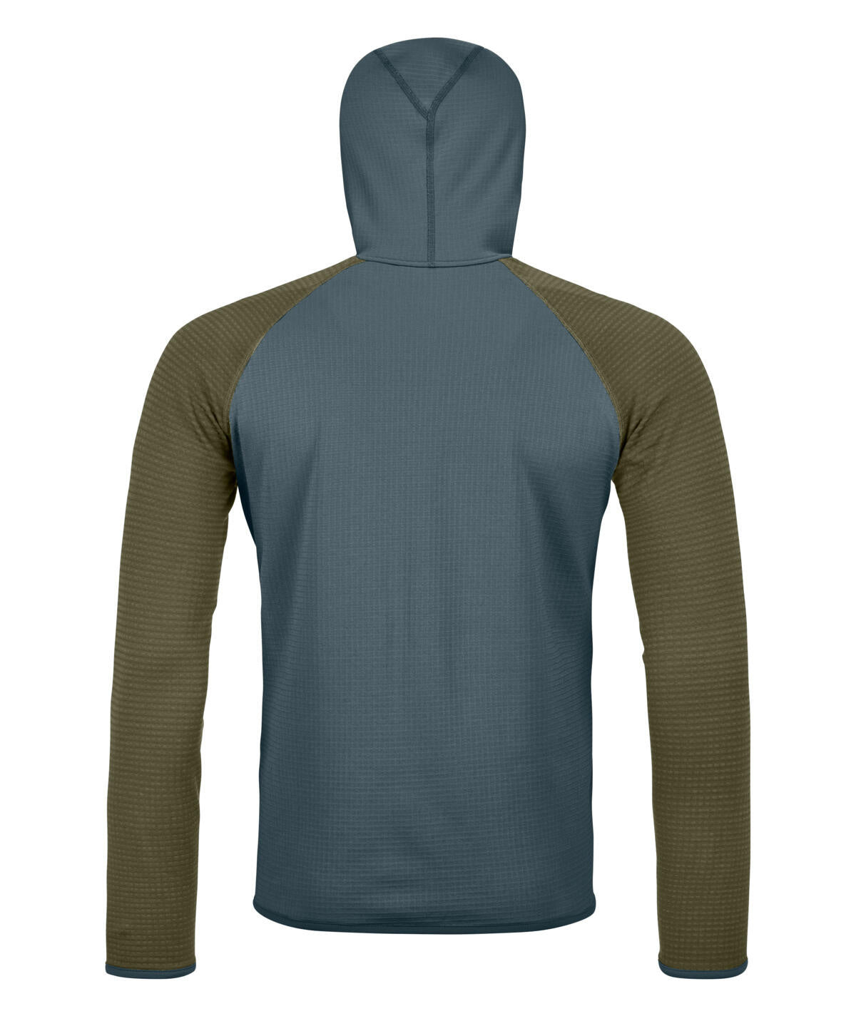Fleecejacke mit Kapuze - 87801-dark arctic grey - Grün