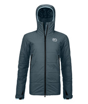 Funktionsjacke SWISSWOOL ZINAL - 87801-dark arctic grey - Blau