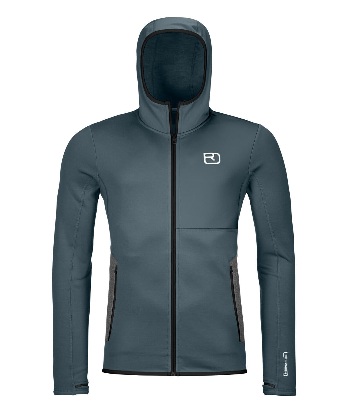 Fleecejacke - 87801-dark arctic grey - Grau