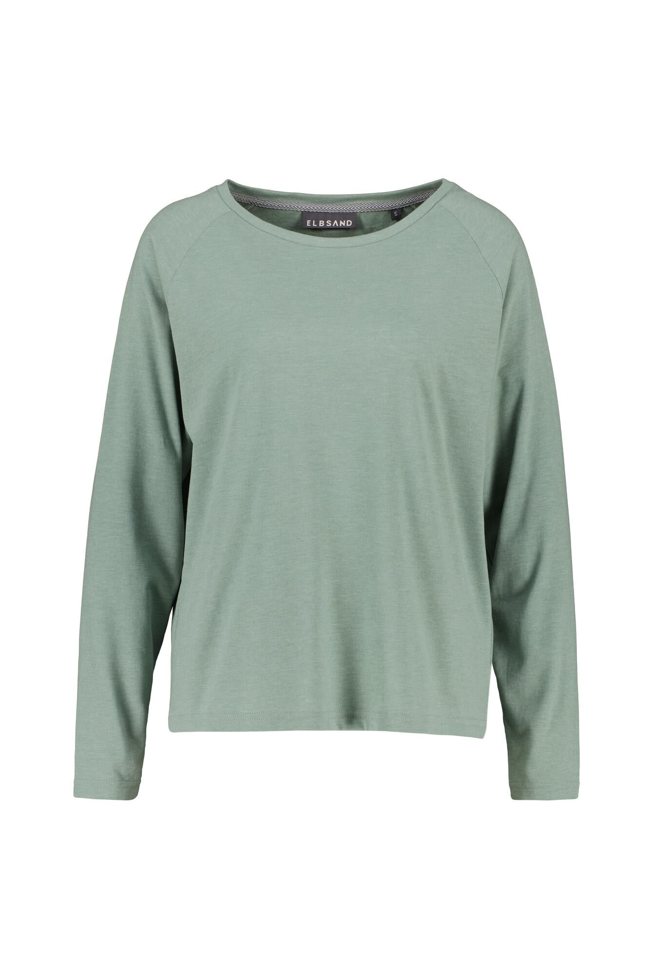 T-Shirt TIRA aus Baumwolle - 8750-Soft Sage Mel. - Grün