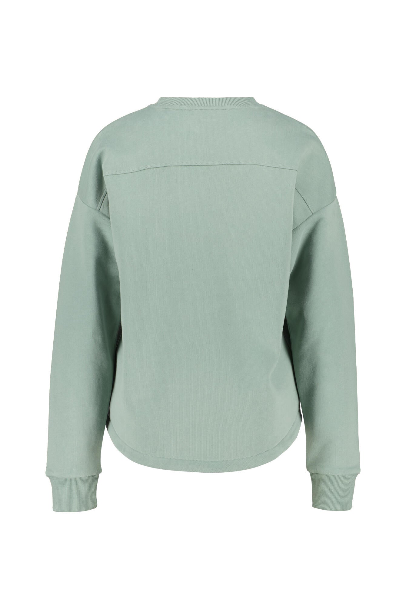 Sweatshirt aus Baumwolle - 8740-Soft Sage - Grün