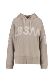 Hoodie SELDIS loose Fit - 1400-Silver Sand - Beige