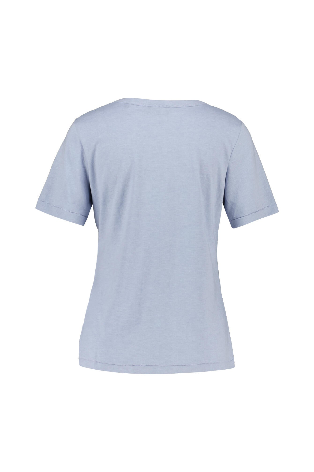 T-Shirt LIARA aus Baumwollmix - 7610-Winter Sky Mel. - Blau
