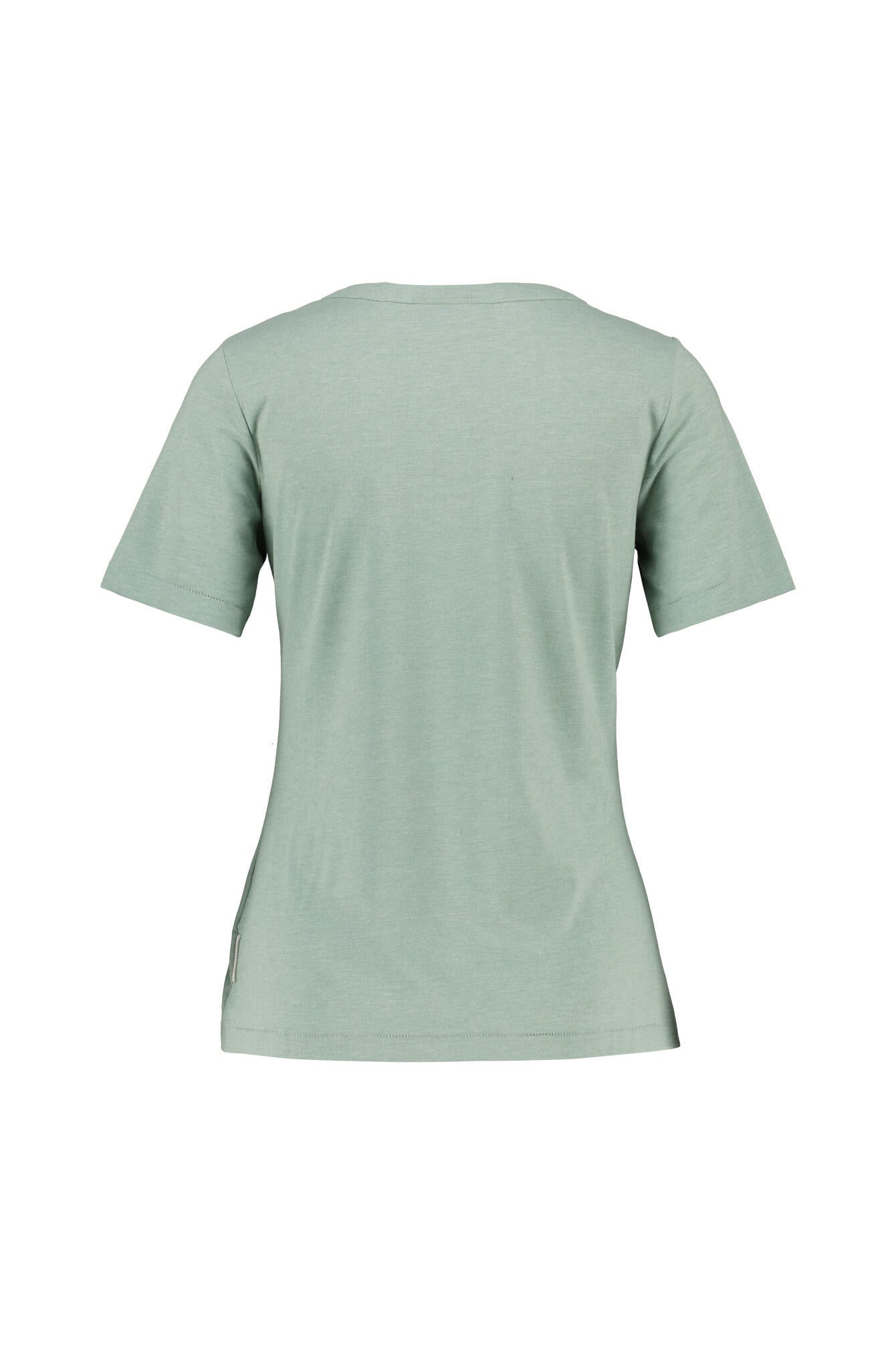 T-Shirt LIARA aus Baumwollmix - 8750-Soft Sage Mel. - Grün