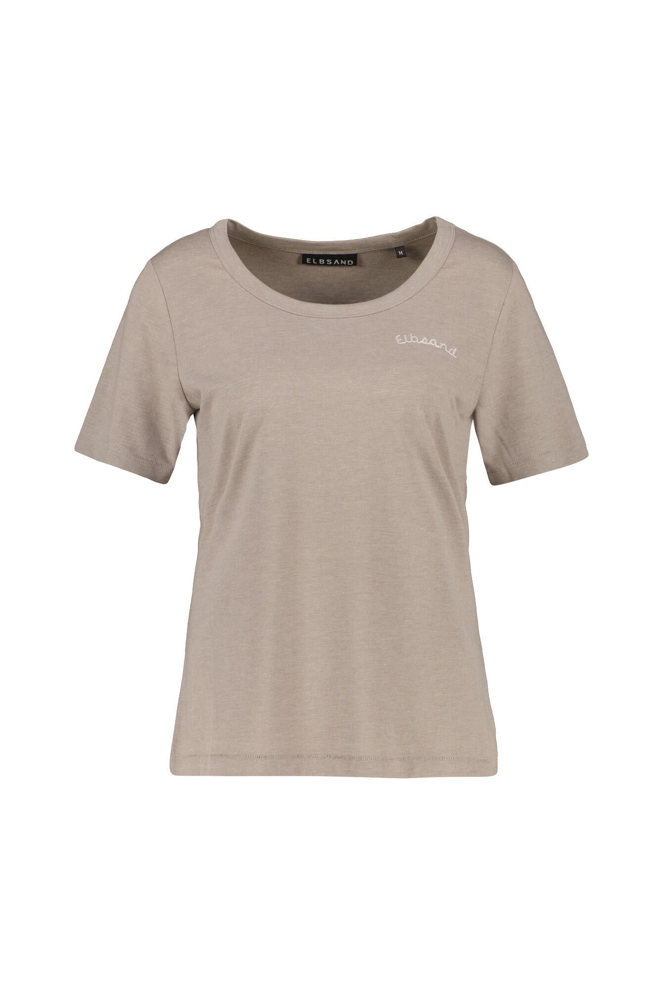 T-Shirt LIARA aus Baumwollmix - 1410-Silver Sand Mel. - Beige