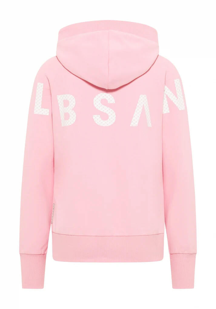 Sweatshirtjacke KALEA aus Baumwolle - 508-Shell Pink - Pink