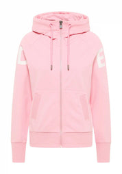 Sweatshirtjacke KALEA aus Baumwolle - 508-Shell Pink - Pink