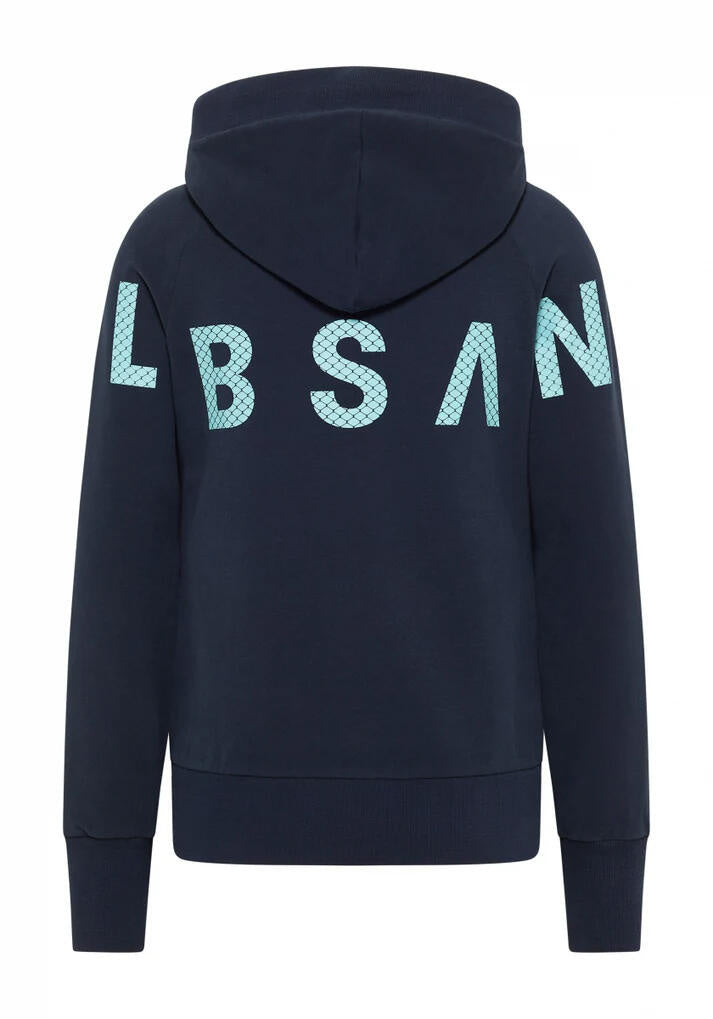 Sweatshirtjacke KALEA aus Baumwolle - 78711-Coldwater_cameo - Blau