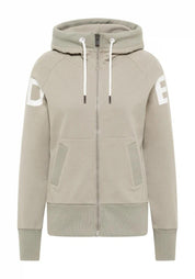 Sweatshirtjacke KALEA aus Baumwolle - 926-Pale Fern - Grün