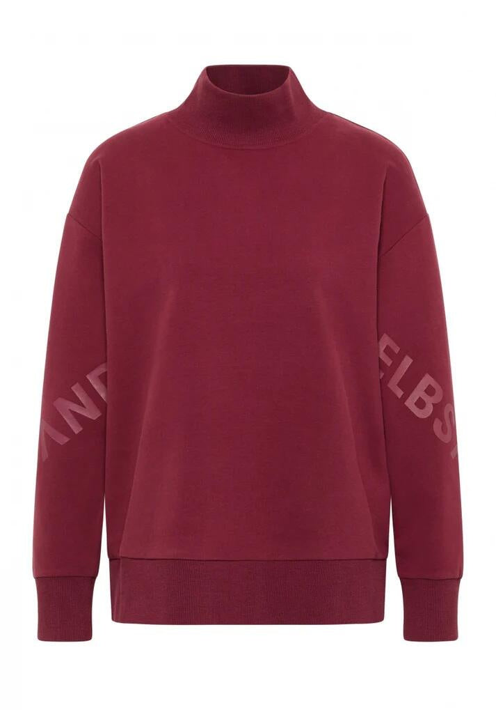 Sweatshirt LINNA aus Baumwolle - 450-Ruby - Violett
