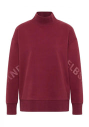 Sweatshirt LINNA aus Baumwolle - 450-Ruby - Violett