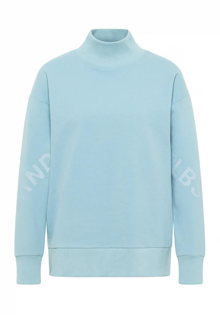 Sweatshirt LINNA aus Baumwolle - 872-Cameo - Blau