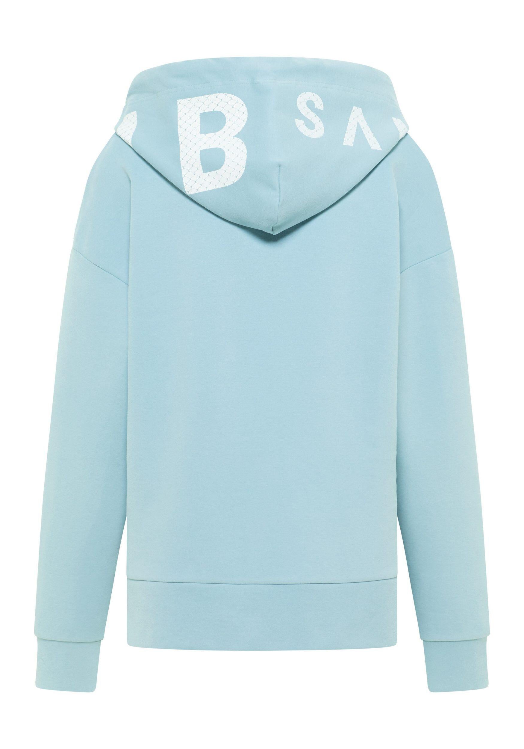 Sweathoodie MAIKA aus Baumwollmix - 872-Cameo - Blau