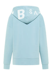 Sweathoodie MAIKA aus Baumwollmix - 872-Cameo - Blau
