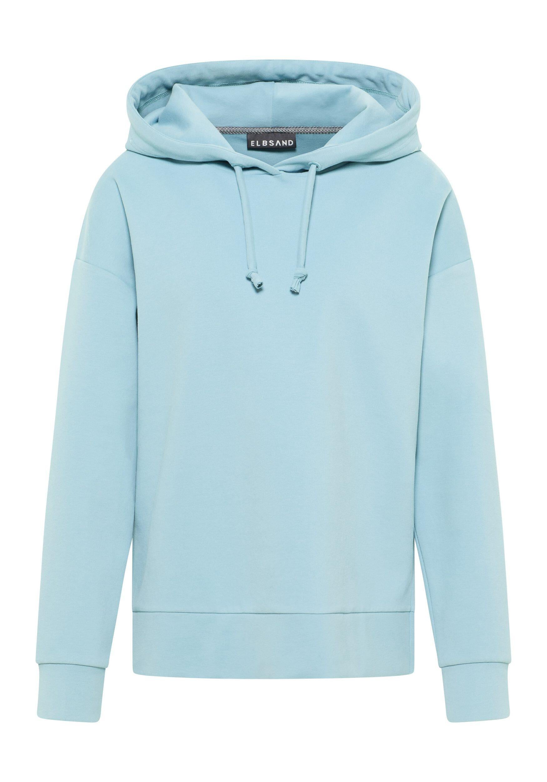 Sweathoodie MAIKA aus Baumwollmix - 872-Cameo - Blau