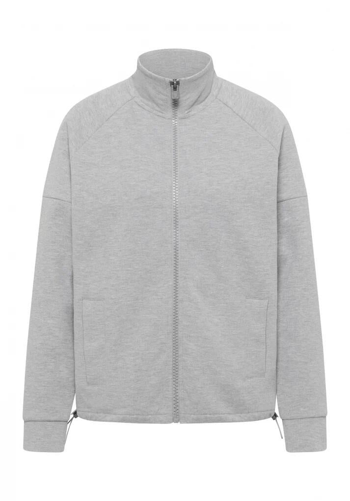 Sweatjacke - 972-Cool Heather Grey - Grau