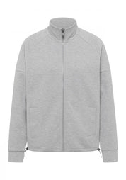 Sweatjacke - 972-Cool Heather Grey - Grau