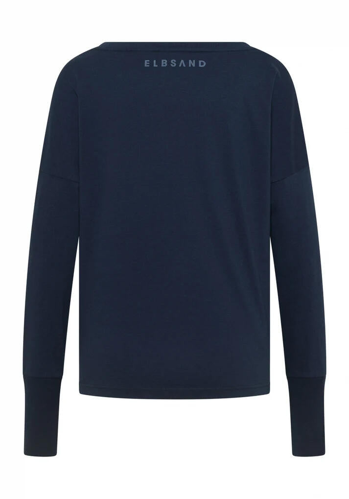 Langarmshirt IRUNA aus Baumwollmix - 78710-Coldwater_multi color - Blau