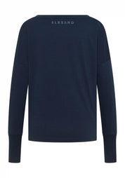 Langarmshirt IRUNA aus Baumwollmix - 78710-Coldwater_multi color - Blau