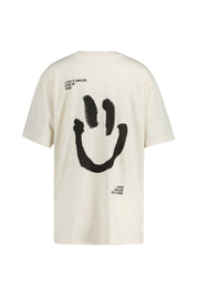 T-Shirt aus Bio-Baumwolle - 121-OATMILK - Creme
