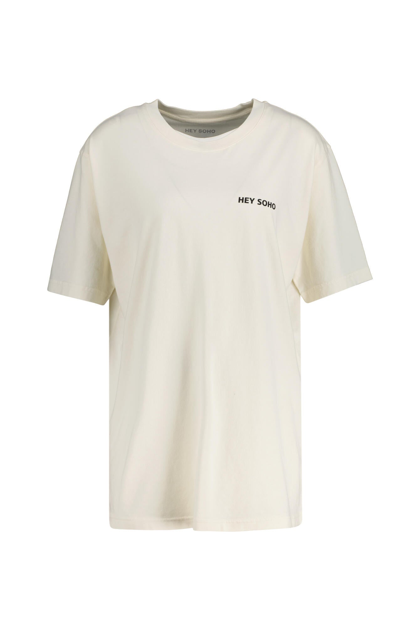 T-Shirt aus Bio-Baumwolle - 121-OATMILK - Creme