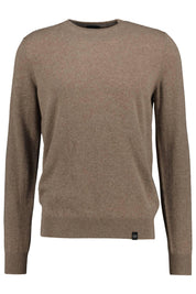 Strickpullover aus Kaschmir - 204 TAUPE MEL. - Braun