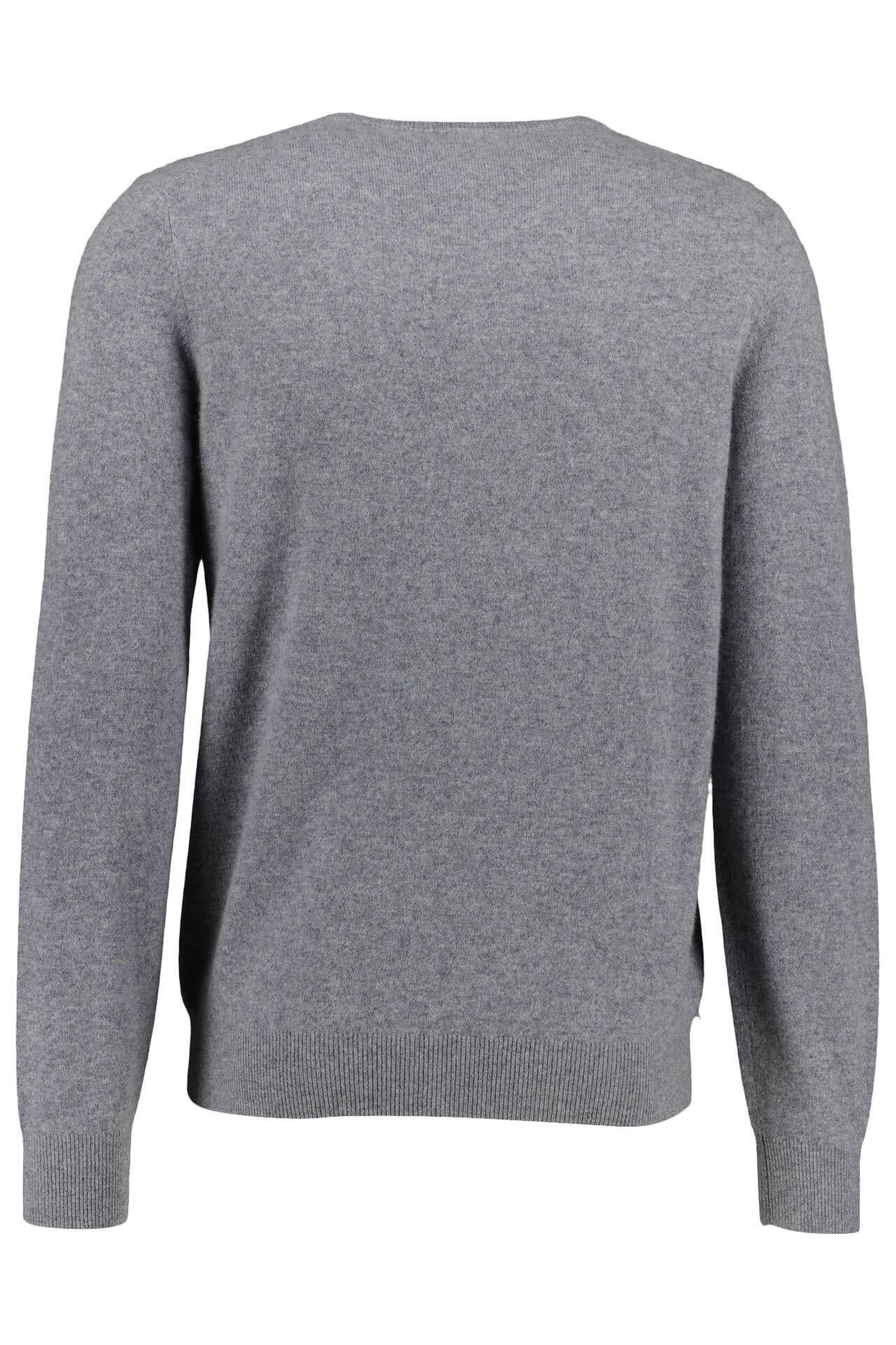 Strickpullover aus Kaschmir - 805 TECH GREY MEL. - Grau