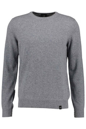 Strickpullover aus Kaschmir - 805 TECH GREY MEL. - Grau