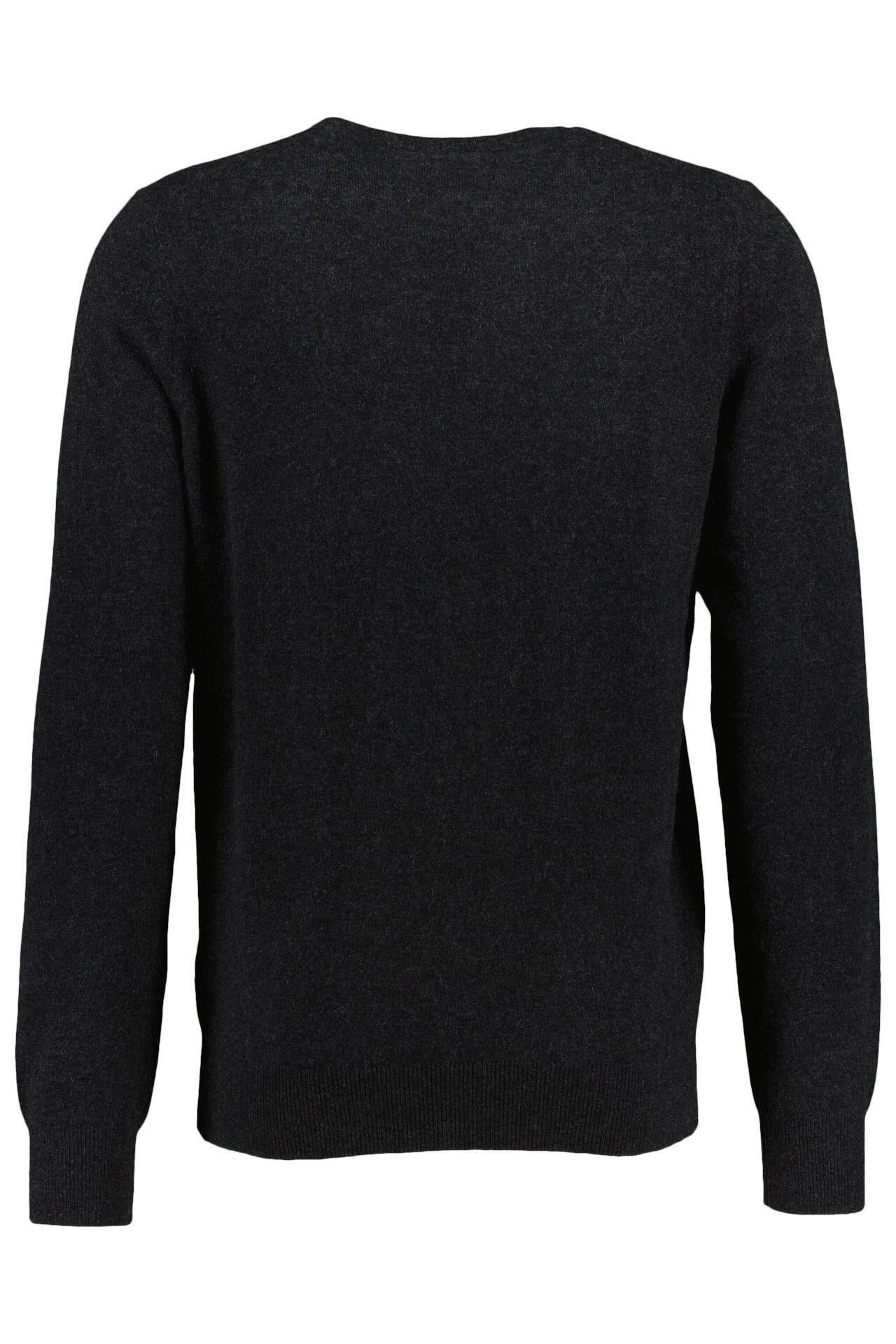 Strickpullover aus Kaschmir - 806 ANTHRAZIT MEL. - Schwarz