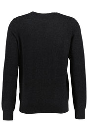 Strickpullover aus Kaschmir - 806 ANTHRAZIT MEL. - Schwarz