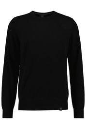 Strickpullover aus Kaschmir - 901 BLACK - Schwarz