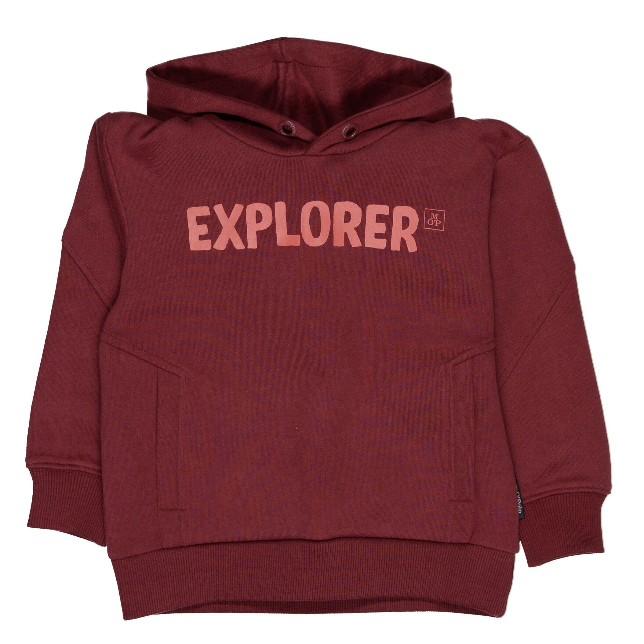 Hoodie - 419 BABY AUBERGINE - Rot