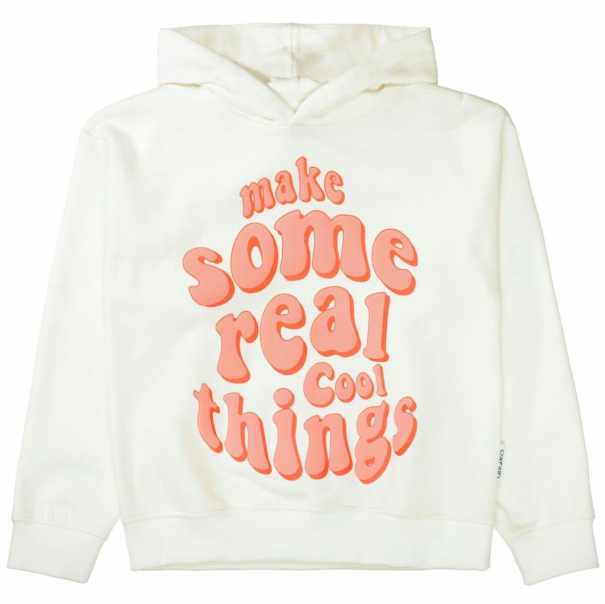 Hoodie - 102 SOFT WHITE - Weiß