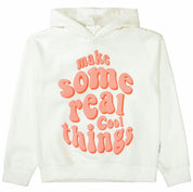 Hoodie - 102 SOFT WHITE - Weiß