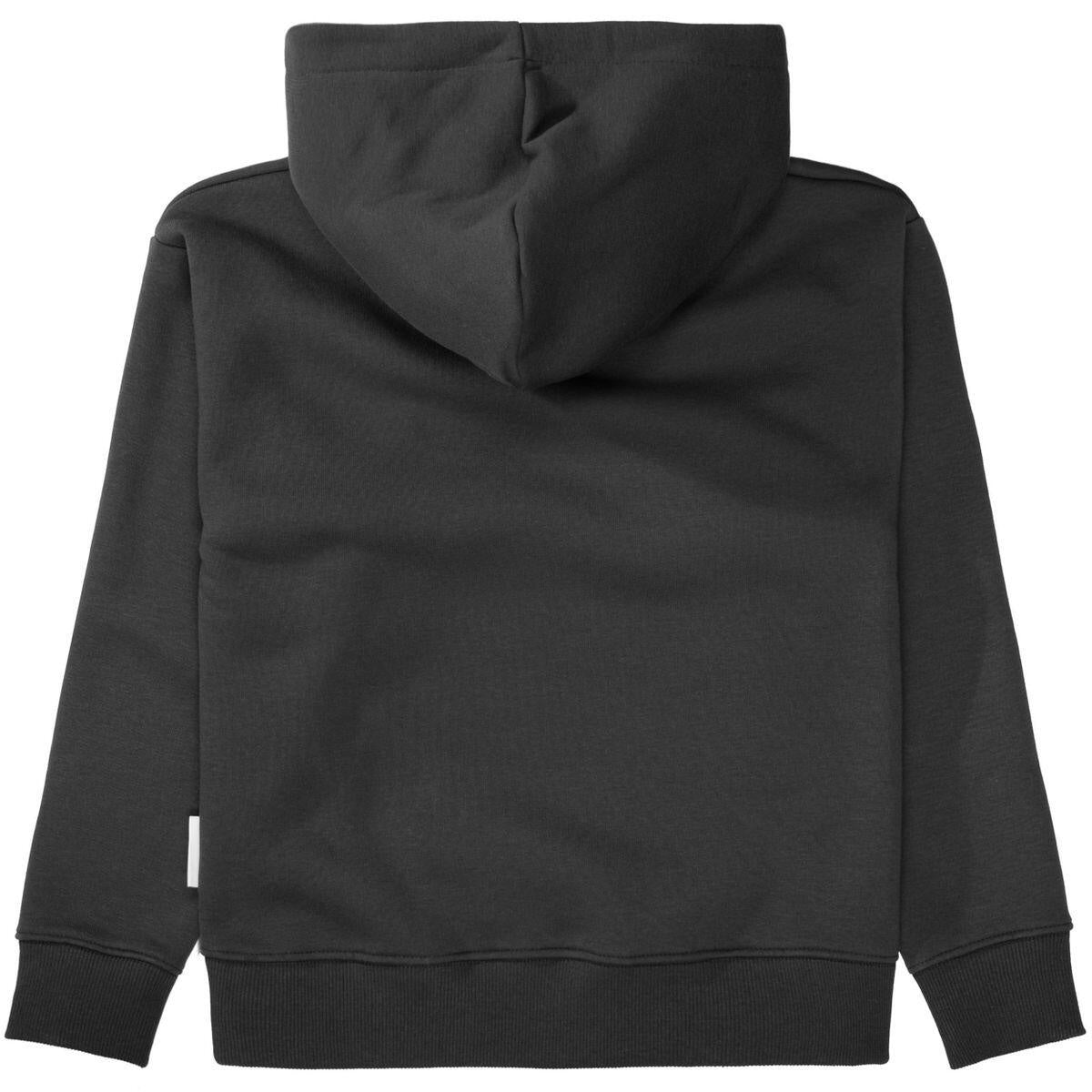 Hoodie mit Schriftzug - 802 ANTHRA - Schwarz