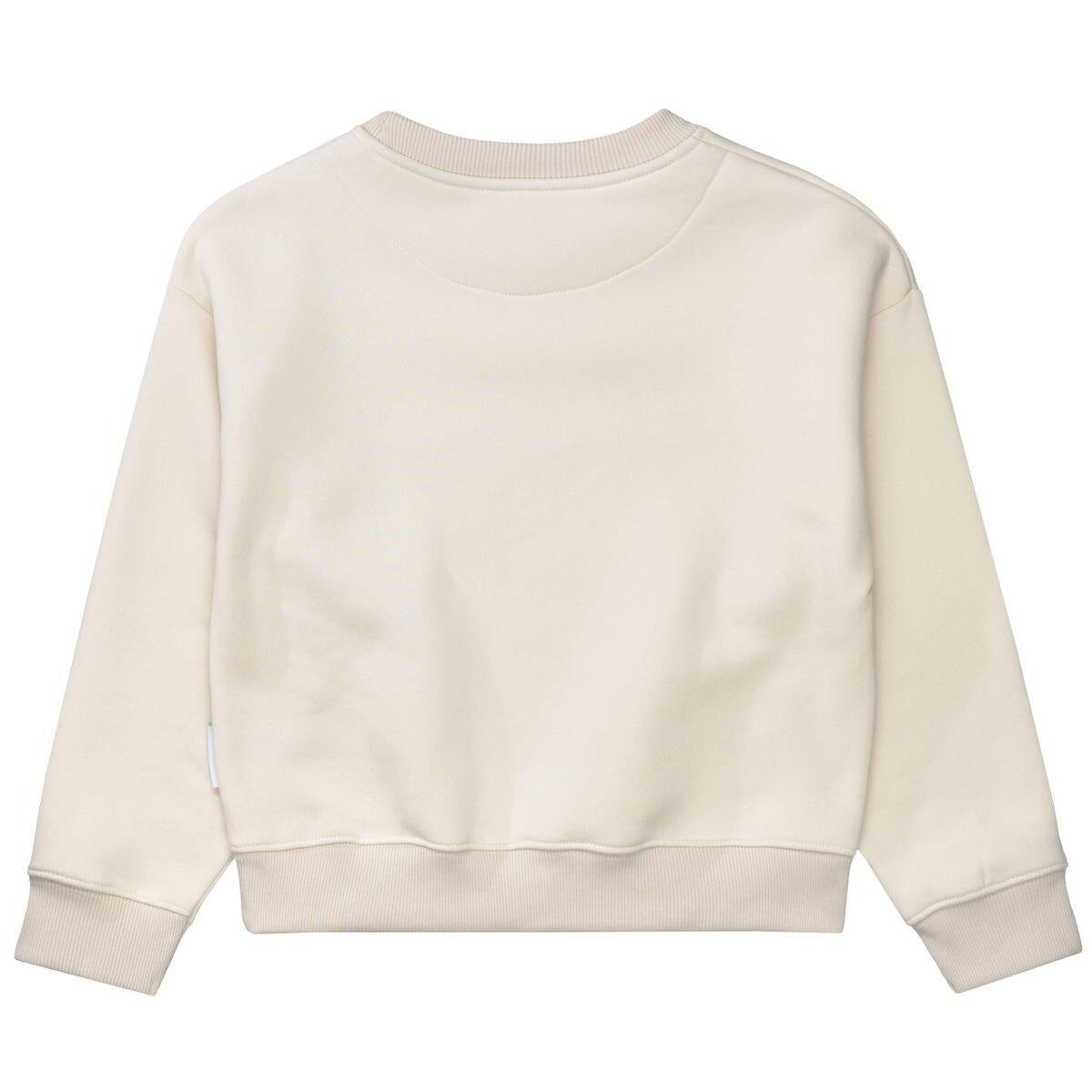 Sweatshirt mit Schriftzug - 204 CREAM - Creme