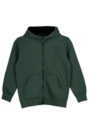 Sweatjacke - 508 DARK GREEN - Grün