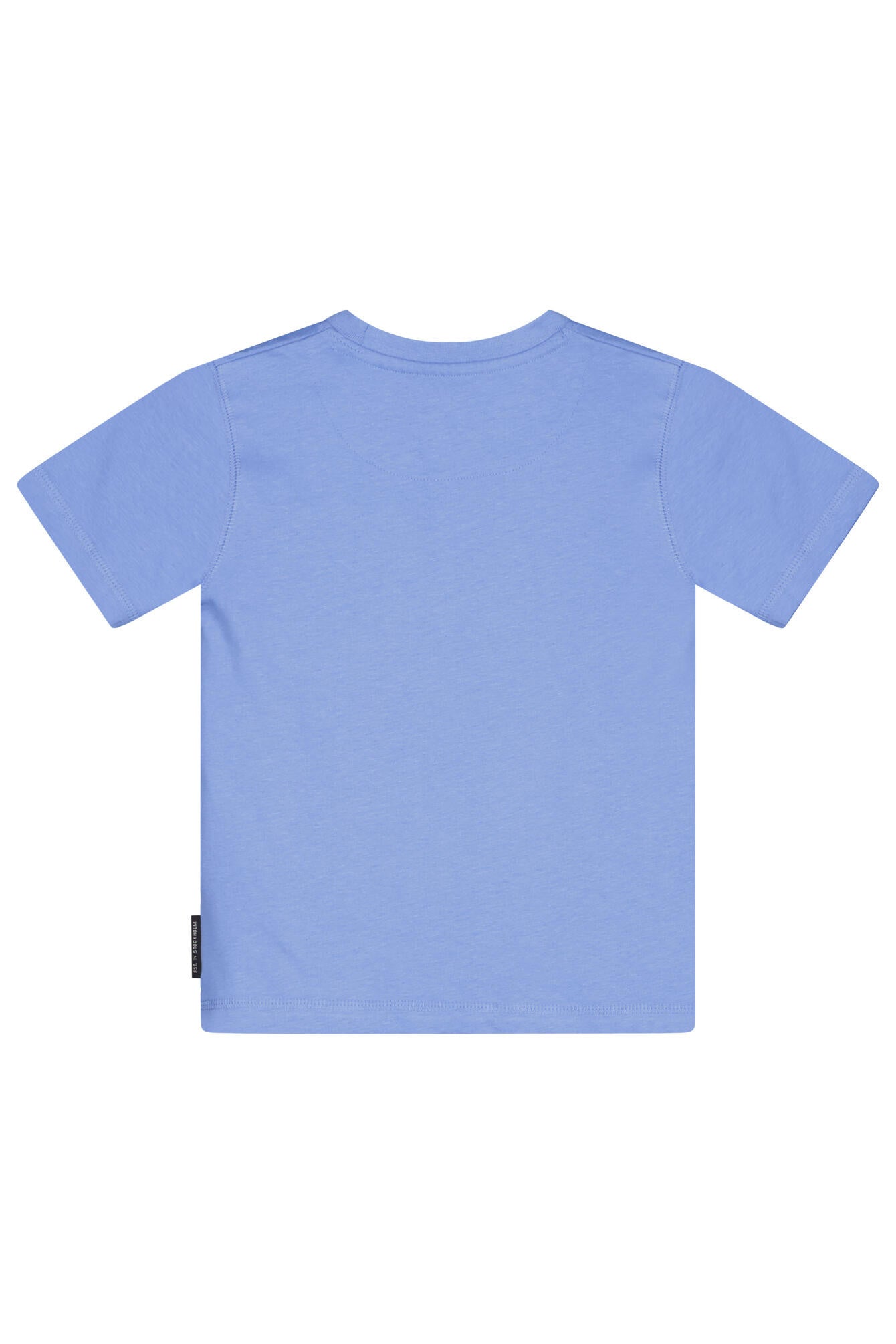 T-Shirt mit Logoprint - 618 MID BLUE - Blau