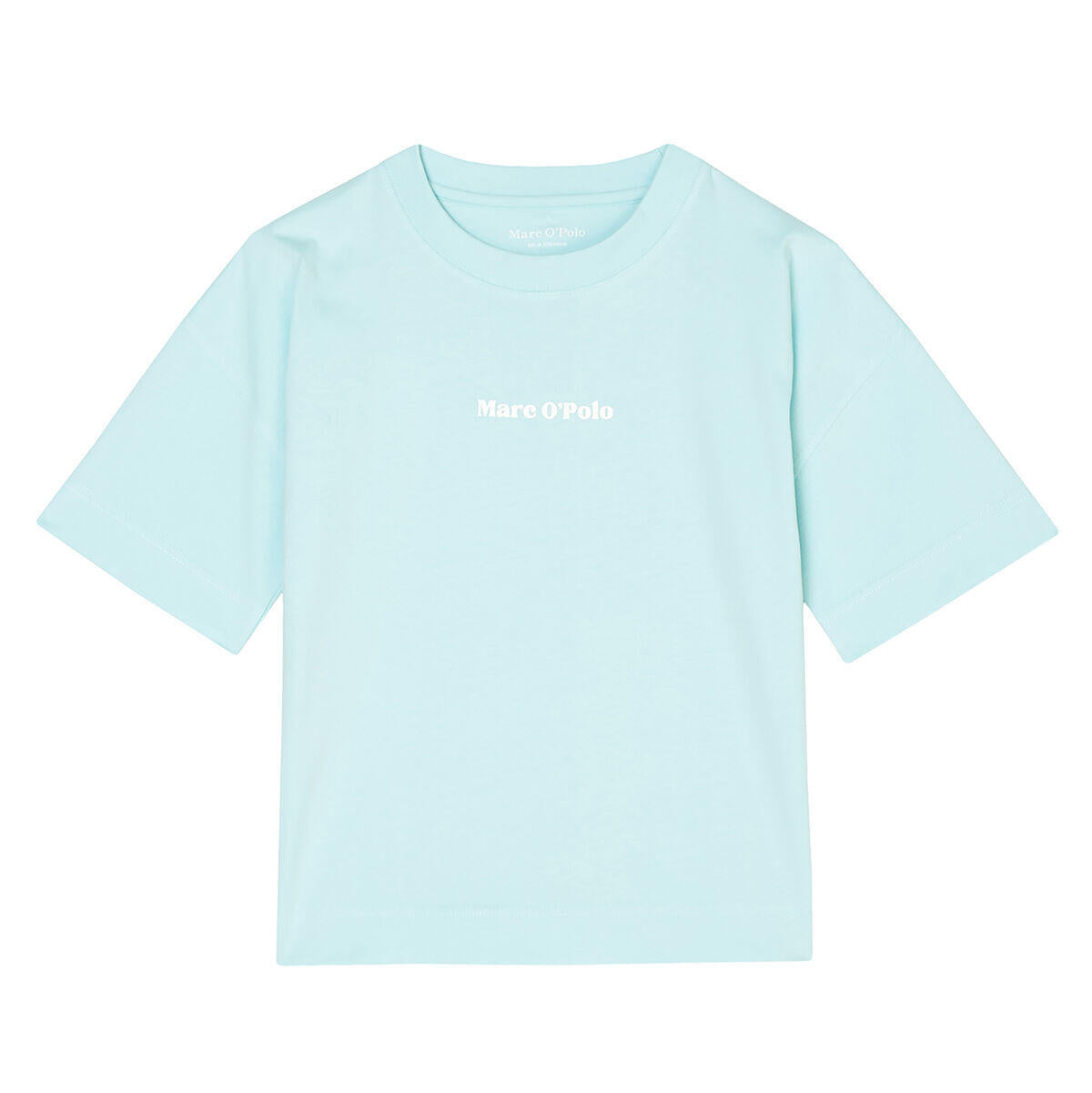 T-Shirt mit Logoprint - 630 LIGHT BLUE - Blau