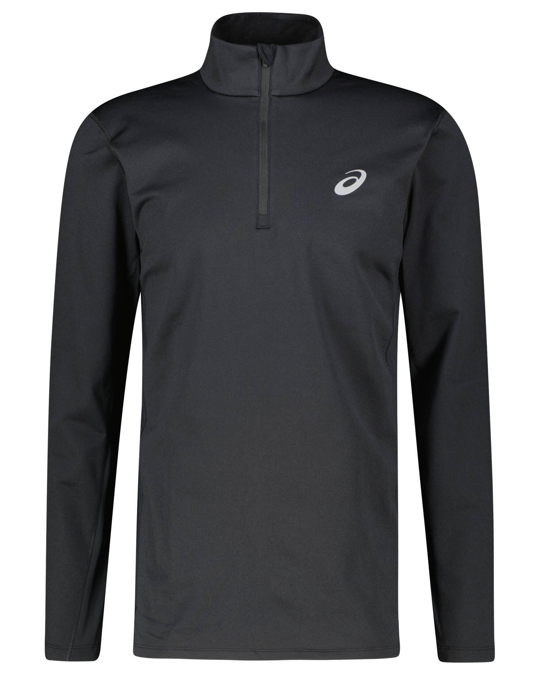 Longsleeve 1/2 Zip Top - 001-PERFORMANCE BLACK - Schwarz