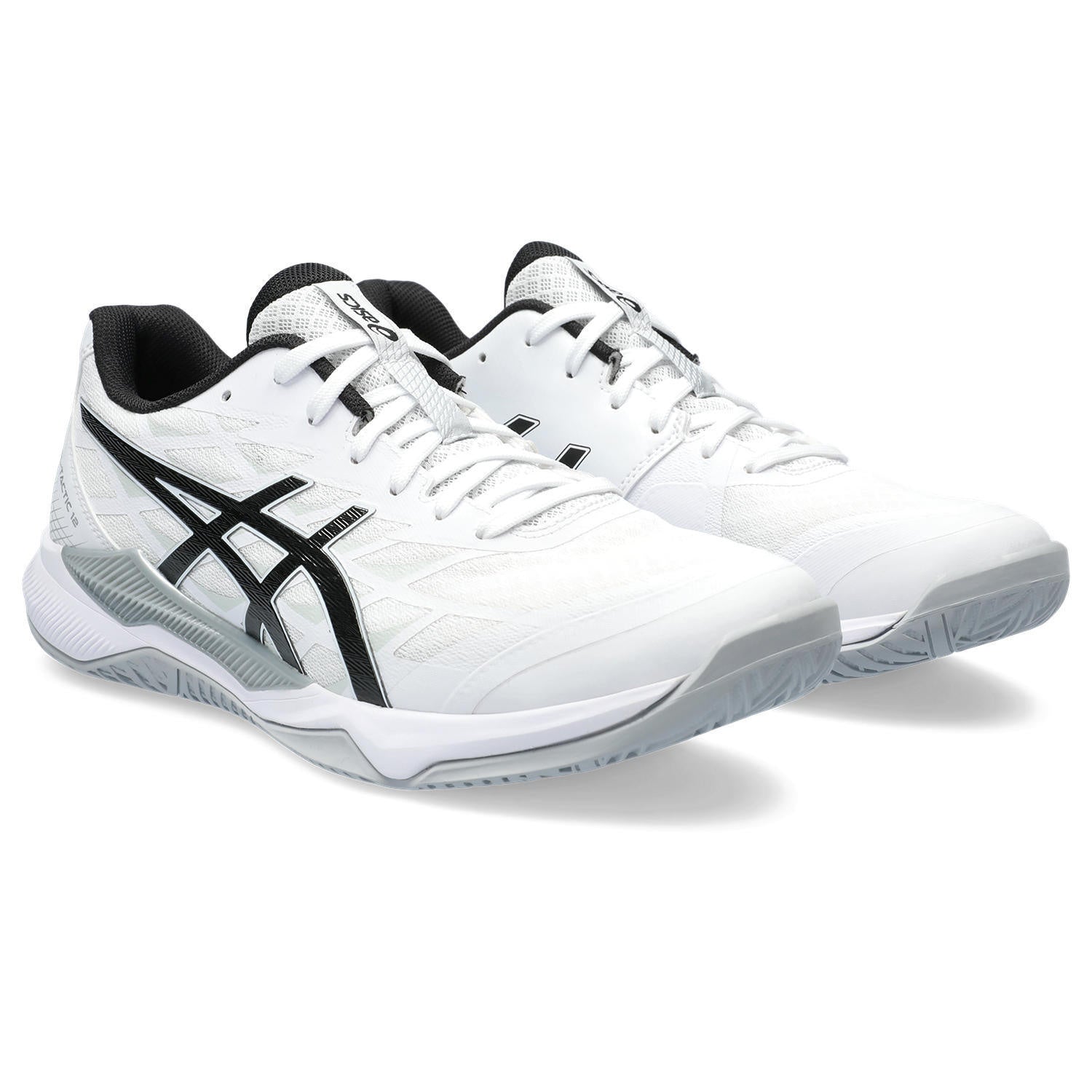 Handballschuhe Gel-Tactic 12 - 100-WHITE/BLACK - Weiß | Schwarz