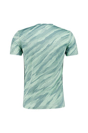 Gemustertes Funktionsshirt - 303-LIGHT CELADON/CELADON - Grün