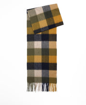 Schal TATTER aus Schafswolle - TN16-Forest - Grün