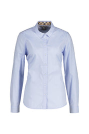 Bluse aus Baumwolle - BL13-Pale Bl - Blau