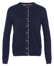Strickjacke PENDLE CARDI aus Wollmix - NY78-Navy/He - Blau