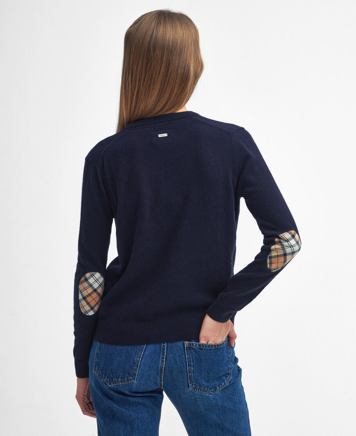 Strickjacke PENDLE CARDI aus Wollmix - NY78-Navy/He - Blau