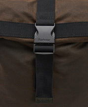 Rucksack FIELD Roll-Top gewachst - OL71-Fold Olive/B - Braun