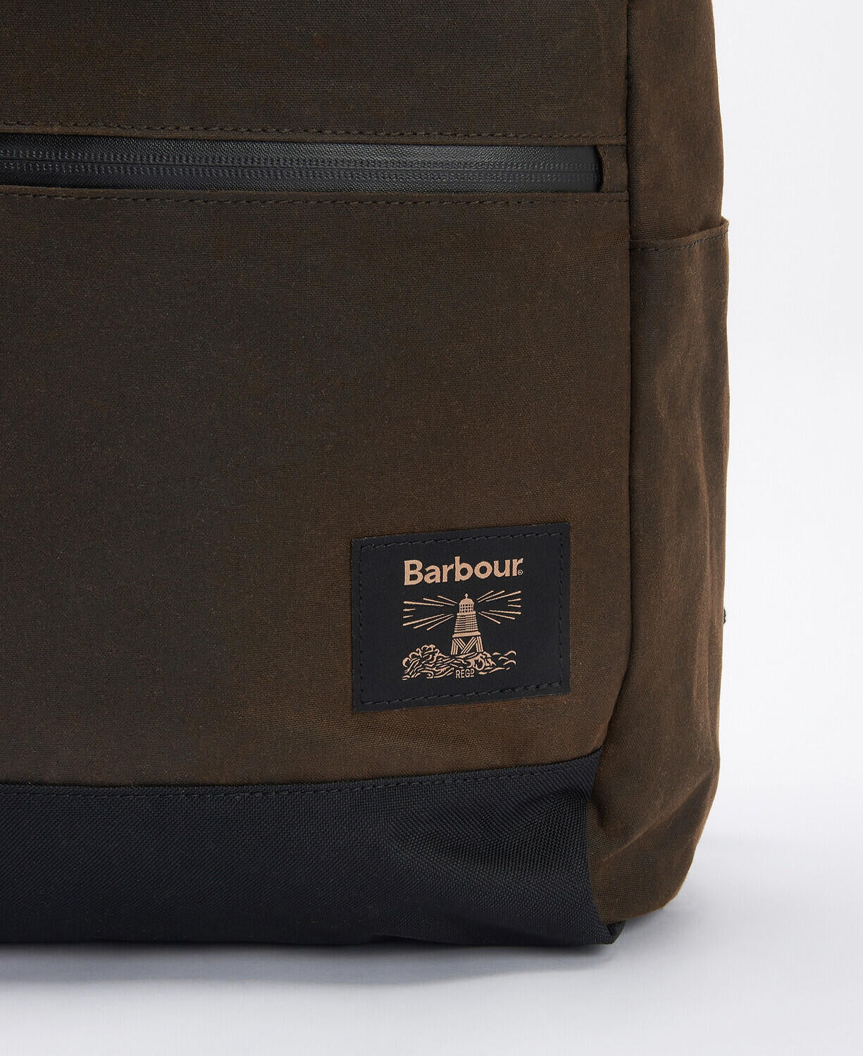 Rucksack FIELD Roll-Top gewachst - OL71-Fold Olive/B - Braun