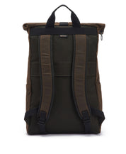 Rucksack FIELD Roll-Top gewachst - OL71-Fold Olive/B - Braun